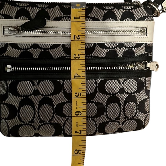 Coach Black and Cream Crossbody Bag - Picture 10 of 11